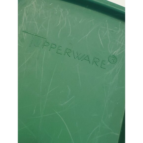 Tupperware Modular Mate Container With Green Lid 13 Cups 469-5 Two Piece - Picture 10 of 12